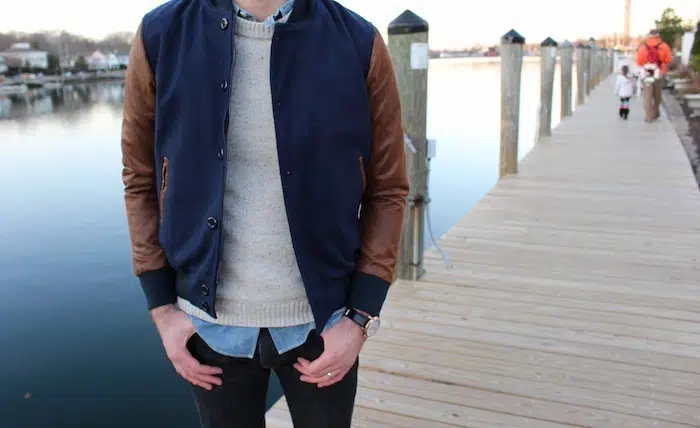 veste de baseball américaine