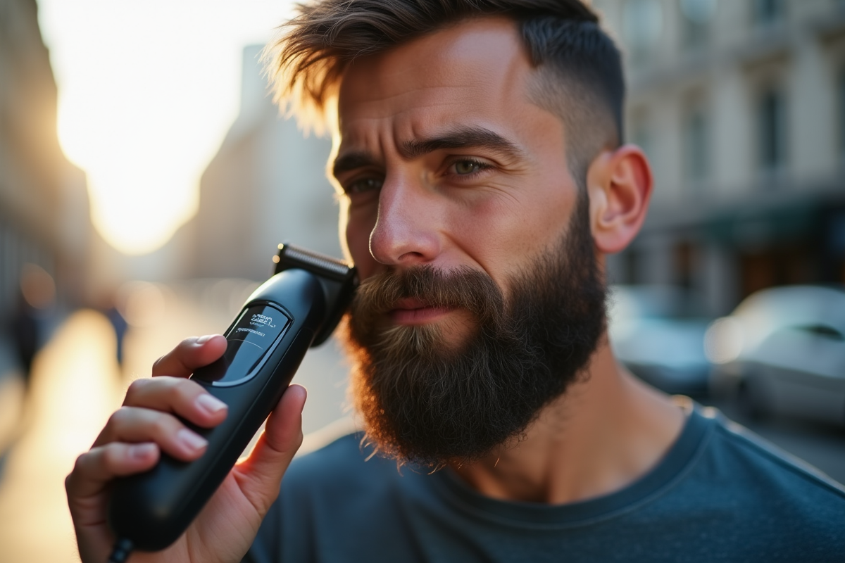 rasage barbe