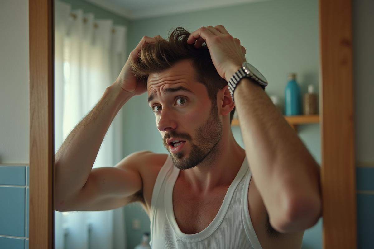 coiffure déçue